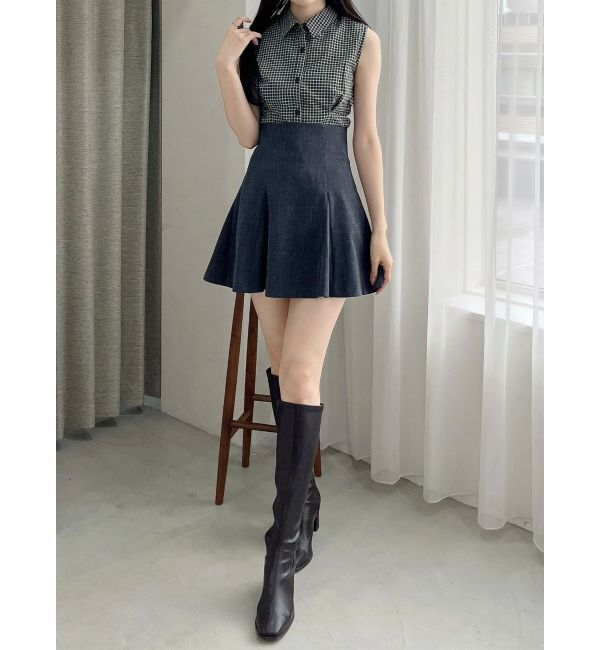 MERCURYDUO「カーデセットノースリシャツ」|シャツ・ブラウス|