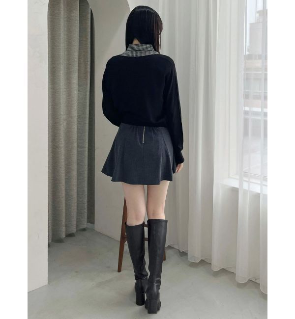 MERCURYDUO「カーデセットノースリシャツ」|シャツ・ブラウス|