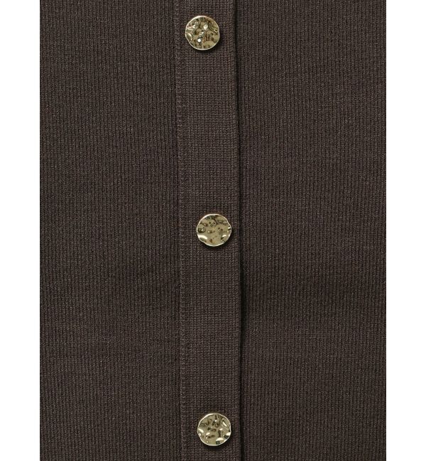 MERCURYDUO「総針パワショルスリットスリーブニット」|ニット・セーター|