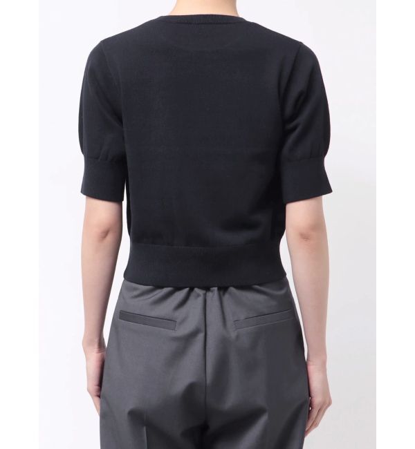 MERCURYDUO「カレッジロゴプリントニット」|ニット・セーター|