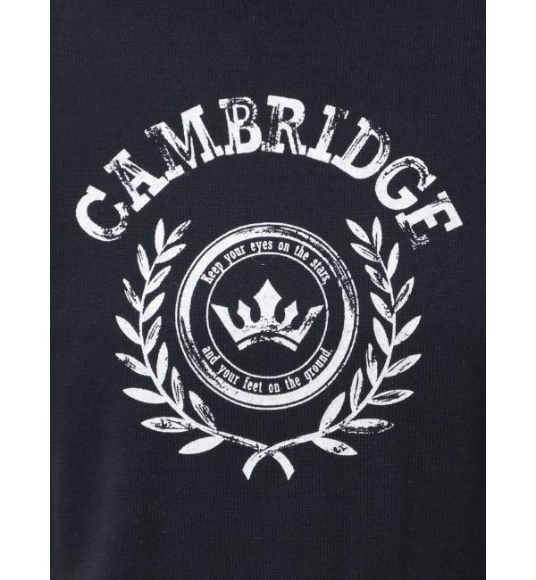 MERCURYDUO「カレッジロゴプリントニット」|ニット・セーター|