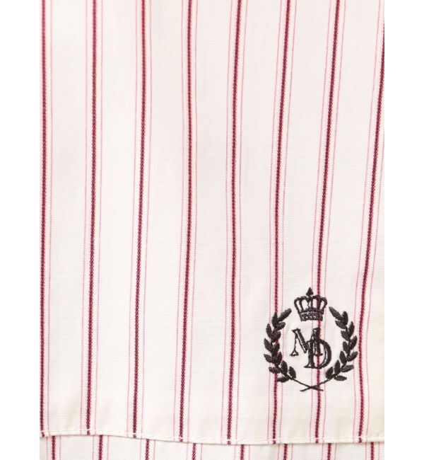 MERCURYDUO「ワンポイント エンブロイダリーボーイフレンドシャツ」|シャツ・ブラウス|