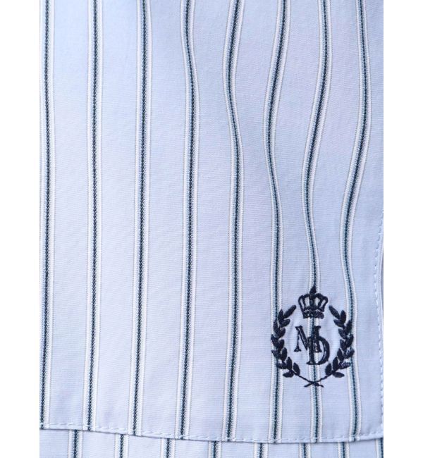 MERCURYDUO「ワンポイント エンブロイダリーボーイフレンドシャツ」|シャツ・ブラウス|