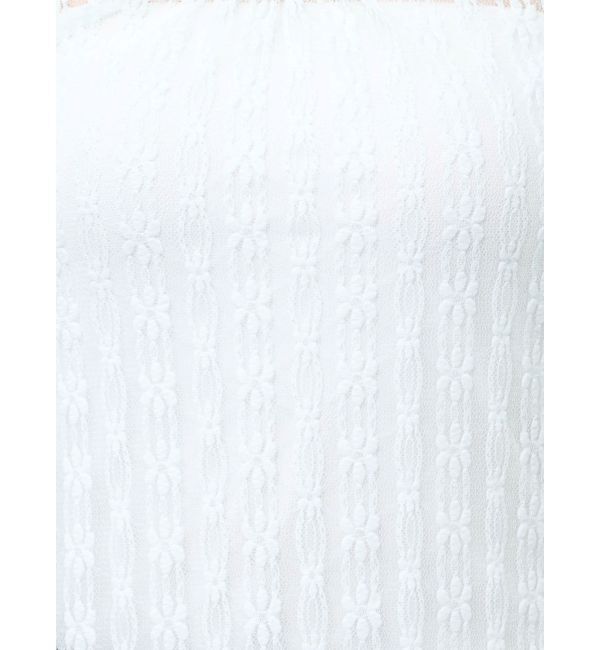 MERCURYDUO「ストレッチレースカットソー」|Tシャツ・カットソー|