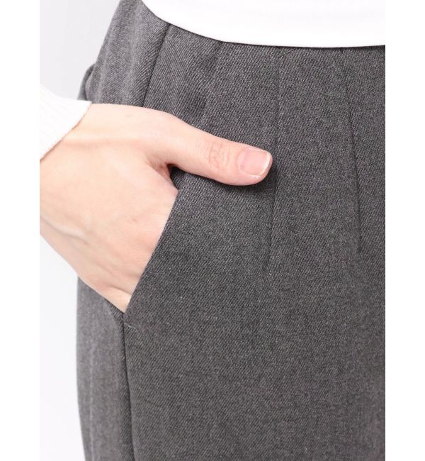 MERCURYDUO「フェイクウール折返しベルトパンツ」|その他|