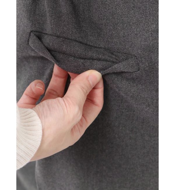 MERCURYDUO「フェイクウール折返しベルトパンツ」|その他|