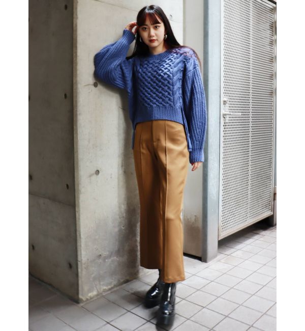 MURUA「ステップスリットフィットフレアパンツ」|その他|