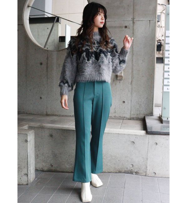 MURUA「ステップスリットフィットフレアパンツ」|その他|