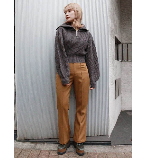 MURUA「ステップスリットフィットフレアパンツ」|その他|