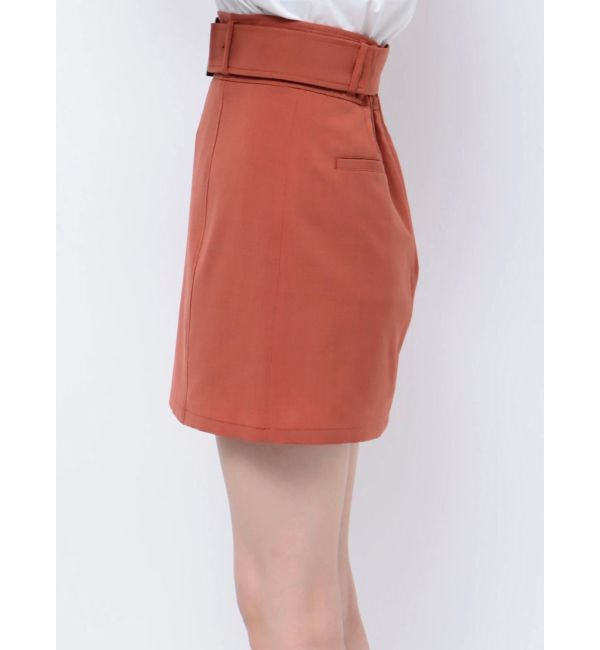 MURUA「ワイドベルトミニスカート」|スカート|