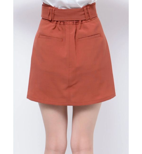 MURUA「ワイドベルトミニスカート」|スカート|