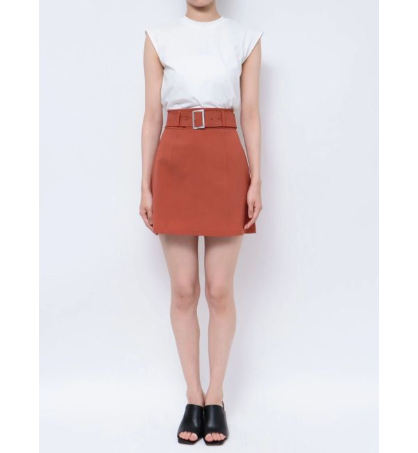 MURUA「ワイドベルトミニスカート」|スカート|