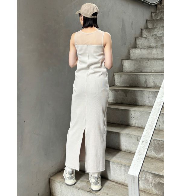 MURUA「シアーブロックカットワンピース」|ワンピース|