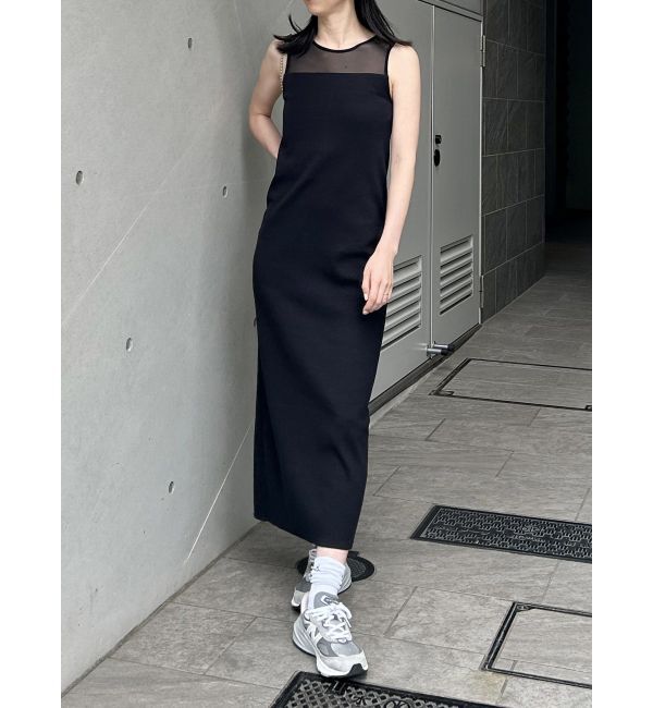 MURUA「シアーブロックカットワンピース」|ワンピース|