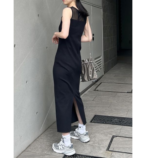 MURUA「シアーブロックカットワンピース」|ワンピース|