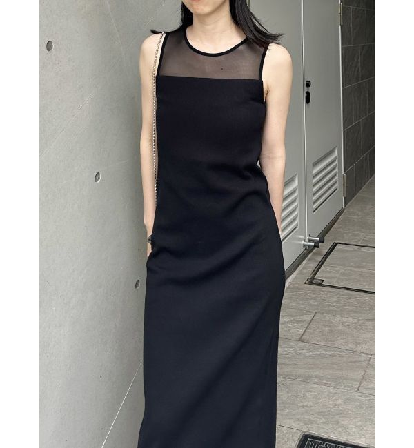 MURUA「シアーブロックカットワンピース」|ワンピース|