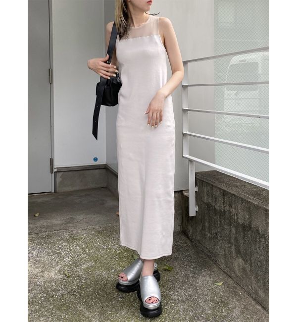 MURUA「シアーブロックカットワンピース」|ワンピース|