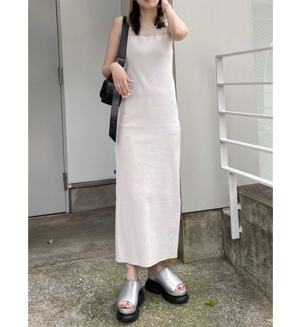 MURUA「シアーブロックカットワンピース」|ワンピース|