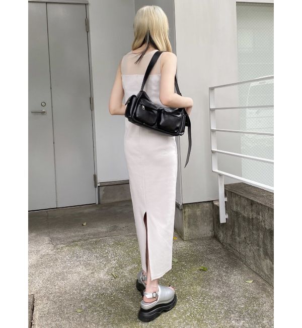 MURUA「シアーブロックカットワンピース」|ワンピース|