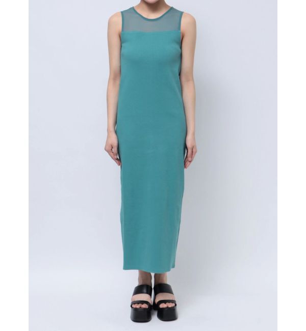 MURUA「シアーブロックカットワンピース」|ワンピース|