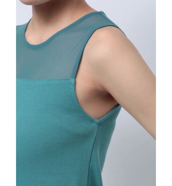 MURUA「シアーブロックカットワンピース」|ワンピース|