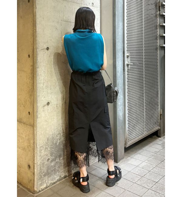 MURUA「クロップトハーフジップスウェット」|Tシャツ・カットソー|