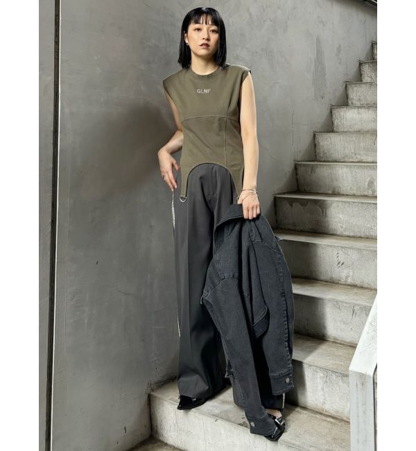 MURUA「ガーターヘムトップス」|Tシャツ・カットソー|