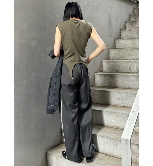 MURUA「ガーターヘムトップス」|Tシャツ・カットソー|