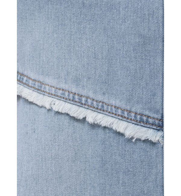 MURUA「デニムフロントオープンロングスカート」|スカート|