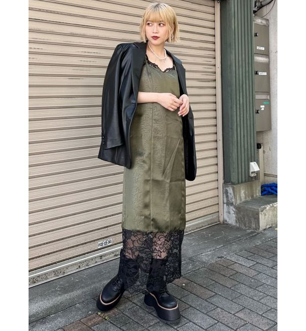 MURUA「レースドッキングワンピース」|ワンピース|