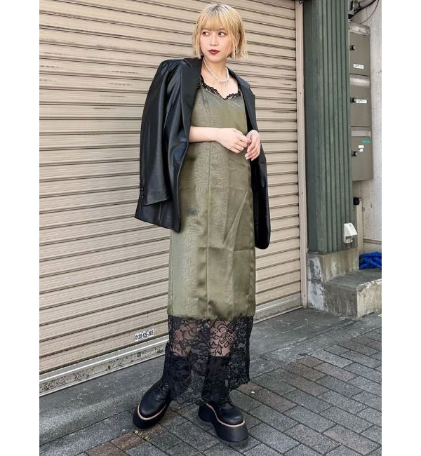 MURUA「レースドッキングワンピース」|ワンピース|