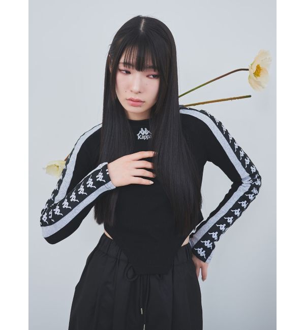 MURUA「【Kappa】レオタードロゴロンT」|Tシャツ・カットソー|