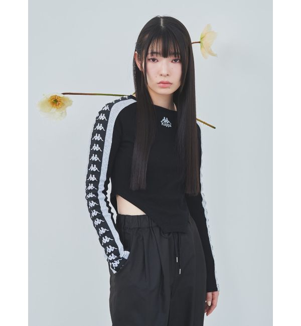 MURUA「【Kappa】レオタードロゴロンT」|Tシャツ・カットソー|