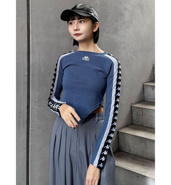 MURUA「【Kappa】レオタードロゴロンT」|Tシャツ・カットソー|