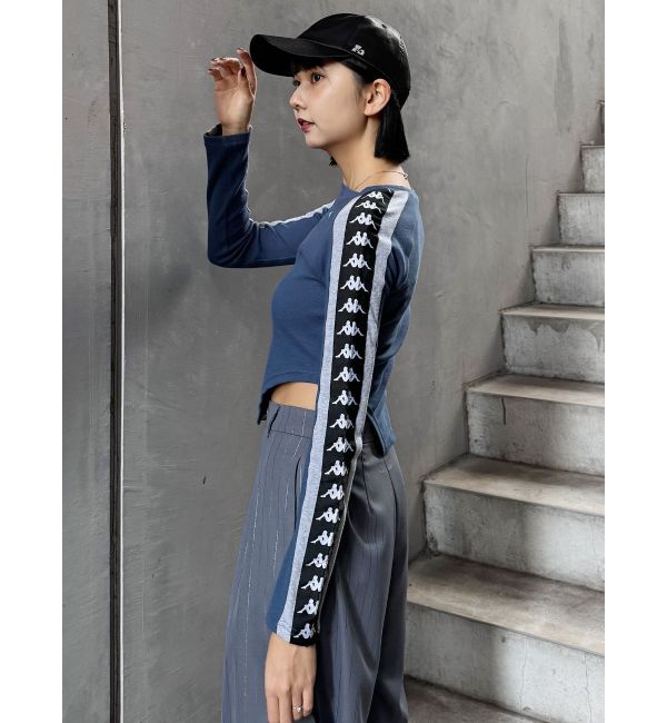 MURUA「【Kappa】レオタードロゴロンT」|Tシャツ・カットソー|