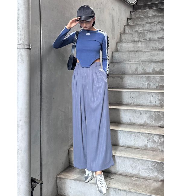 MURUA「【Kappa】レオタードロゴロンT」|Tシャツ・カットソー|