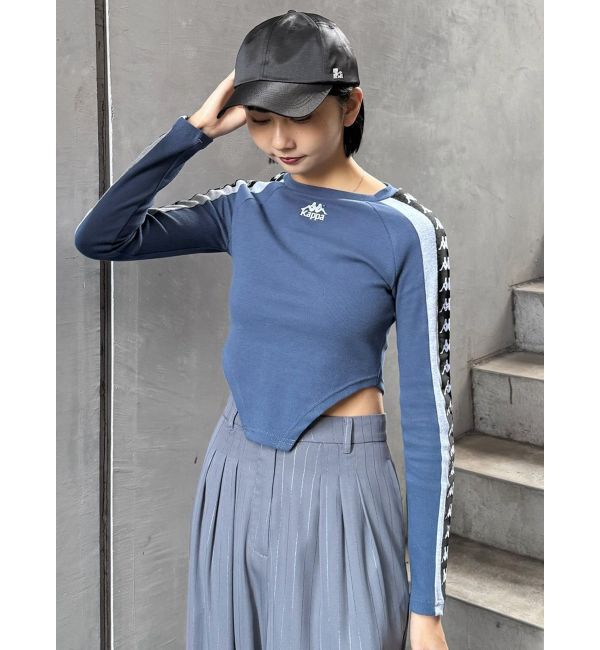 MURUA「【Kappa】レオタードロゴロンT」|Tシャツ・カットソー|