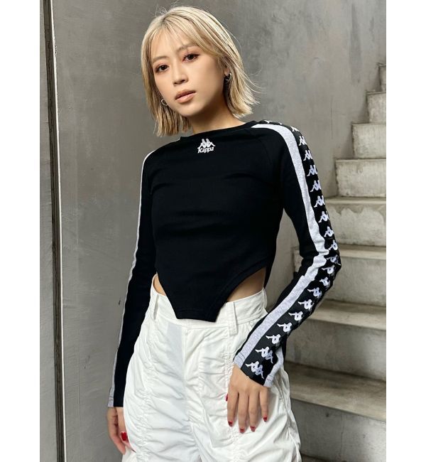 MURUA「【Kappa】レオタードロゴロンT」|Tシャツ・カットソー|