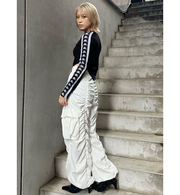 MURUA「【Kappa】レオタードロゴロンT」|Tシャツ・カットソー|