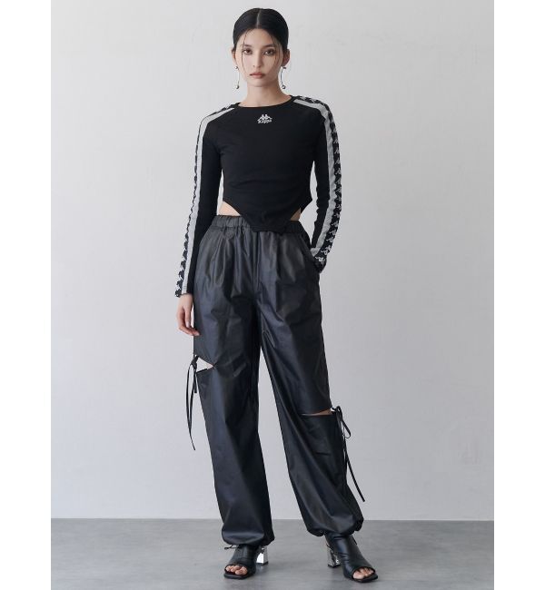 MURUA「【Kappa】レオタードロゴロンT」|Tシャツ・カットソー|