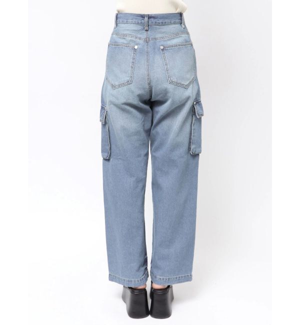 MURUA「ジップヘムカーゴデニムパンツ」|デニム|