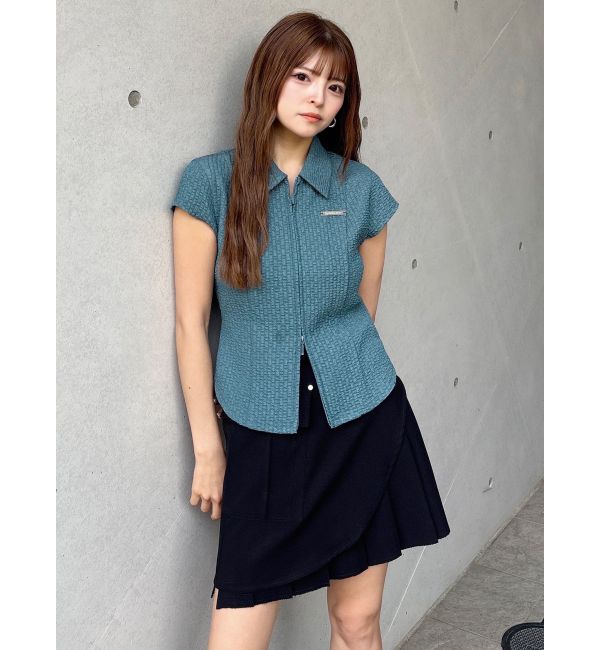 MURUA「カットオフアシメプリーツスカート」|スカート|