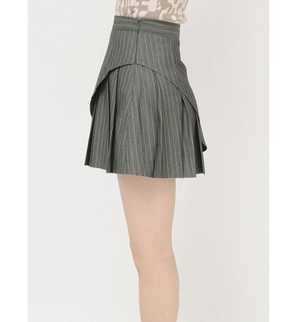 MURUA「カットオフアシメプリーツスカート」|スカート|