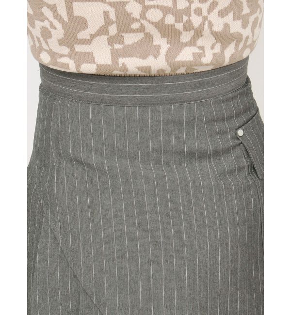MURUA「カットオフアシメプリーツスカート」|スカート|