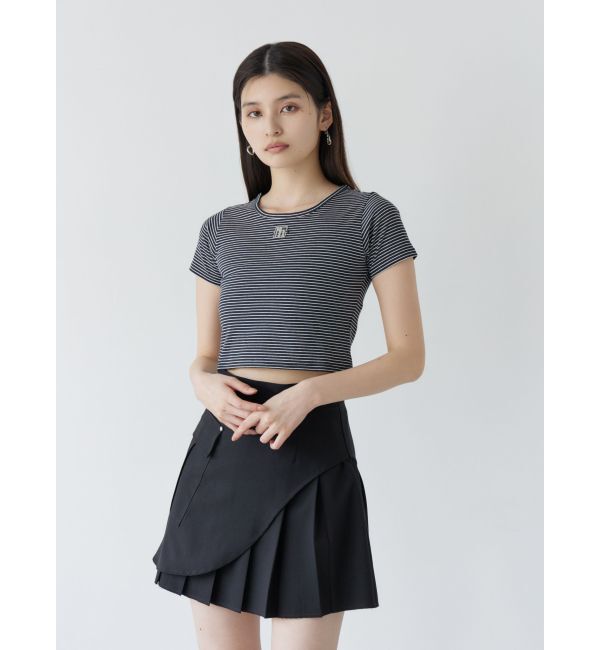 MURUA「カットオフアシメプリーツスカート」|スカート|