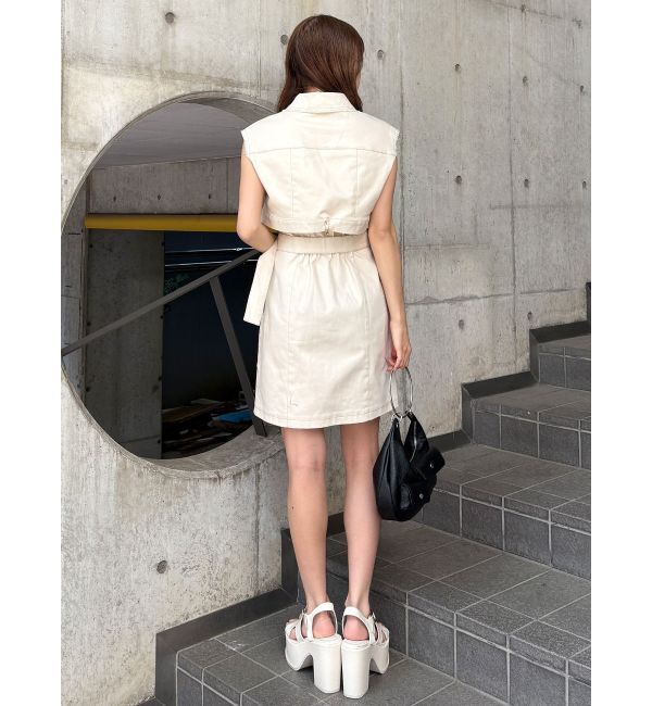 MURUA「ステッチミニワンピース」|ワンピース|