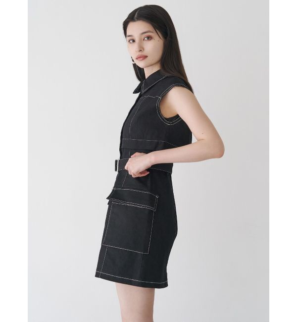 MURUA「ステッチミニワンピース」|ワンピース|