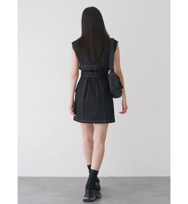 MURUA「ステッチミニワンピース」|ワンピース|