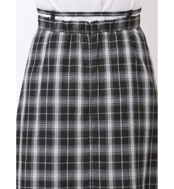 MURUA「チェックフレアスカート」|スカート|