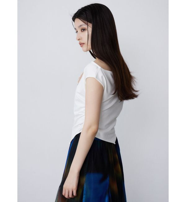 MURUA「ドレープワンショルトップス」|Tシャツ・カットソー|